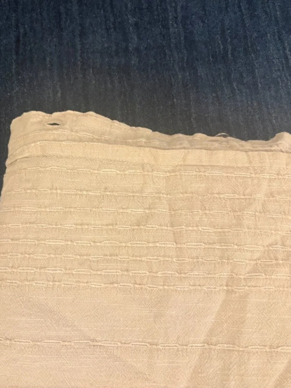 West Elm Reese Queen Duvet, A Light Flax Color
